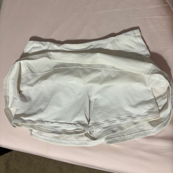 Lululemon White Pace Rival Skirt - Picture 6 of 12